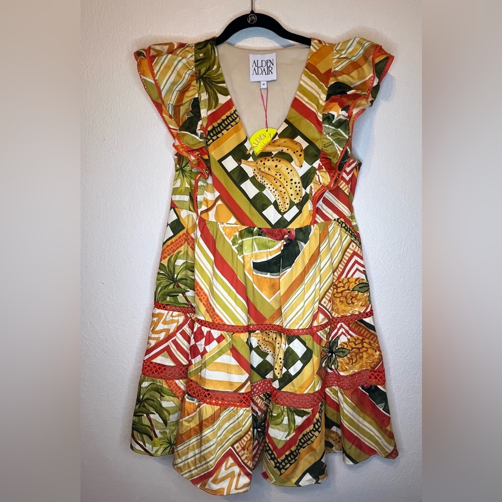 Alden Adair Hope Dress Medium in Desert Patch